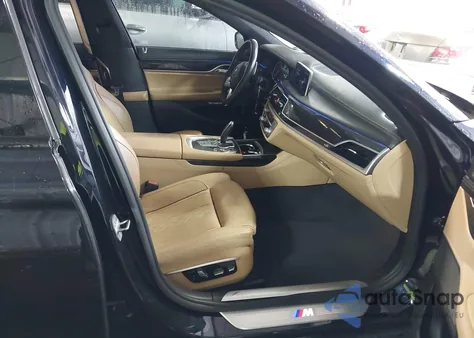 2016 BMW 750I xDrive from USA, damaged, VIN WBA7F2C50GG418511